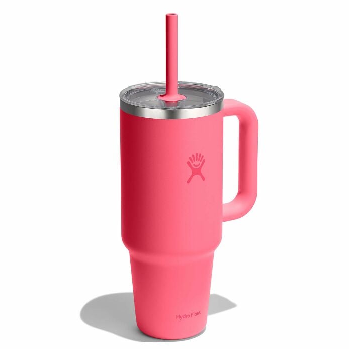 40-oz-travel-tumbler-p5 tt40pscc668-40-oz-travel-tumbler-clear-lid-popstar-pink-angled.jpg